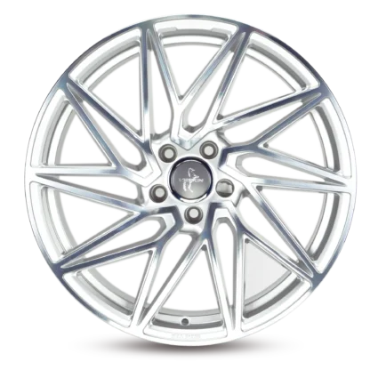 Keskin-Tuning KT20 Silver Front Polish 8.5x20" 5x112 ET45 keskireikä:72.6