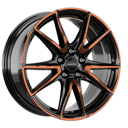 Speedline Corse SL6 Vettore JET BLACK-COPPER MATT 8.5x19" 5x112.0 ET35 keskireikä:76