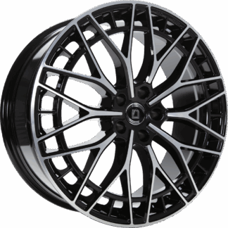 AERO POWER GLOSS BLACK POLISHED 8.0x20" 5x112 ET30 keskireikä:66.50