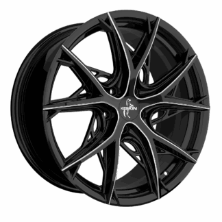Keskin-Tuning KT24 Black Secret Diamond 8.5x19" 5x114.3 ET45 keskireikä:72.6