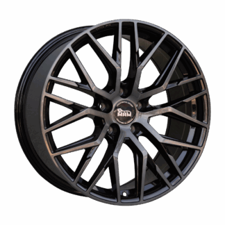MAM RS4 Gun Metal Brushed 8.0x18" 5x108 ET45 keskireikä:72.6