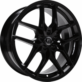 MM1004 GLOSS BLACK 8.0x19" 5x110 ET33 keskireikä:65.10