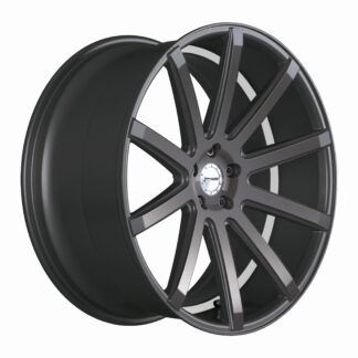 Corspeed DEVILLE Gunmetal/ undercut Color Trim weiß 10.5x21" 5x114.3 ET40 keskireikä:73.1