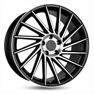 Keskin-Tuning KT17 Black Front Polish 9.0x20" 5x112 ET30 keskireikä:72.6