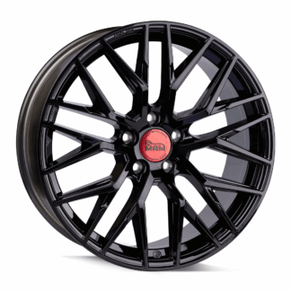 MAM RS4 Black Painted 7.0x16" 5x100 ET38 keskireikä:63.4