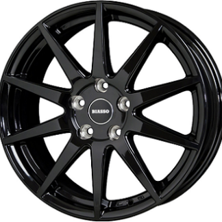 Diversen BIASSO BI-01 Gloss Black 7.0x16" 5x112 ET47 keskireikä:66.6