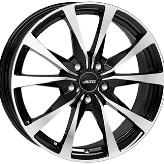Autec BRIXEN Gloss Black / Polished 8.0x20" 5x108 ET45 keskireikä:63.4