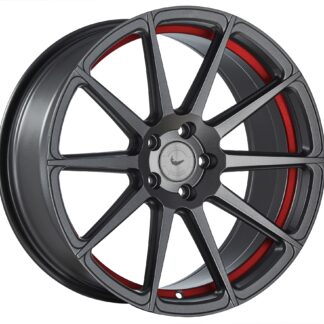 Barracuda PROJECT 2.0 Mattgunmetal/ undercut Color Trim rot 9x20" 5x112 ET43 keskireikä:73.1