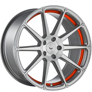 Barracuda PROJECT 2.0 silver brushed/ undercut Color Trim rot 9x20" 5x112 ET43 keskireikä:73.1