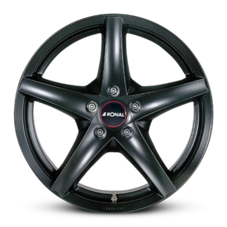 Ronal R41 MATT BLACK 8.0x17" 5x108 ET42 keskireikä:76