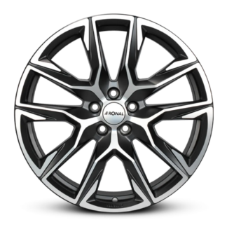 Ronal R71 ORBIT GREY-MATT-FRONT CUT 10.5x21" 5x108 ET40 keskireikä:68