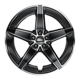 Ronal R72 JET BLACK FRONT CUT 8.5x20" 5x112 ET33.1 keskireikä:66.5