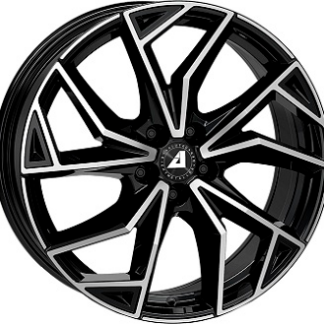 Alutec ADX.02 Gloss Black / Polished 7.5x18" 5x114 ET40 keskireikä:70.1