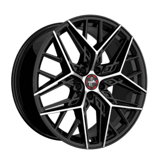 Keskin-Tuning KT25 Black Front Polish 8.5x19" 5x120 ET35 keskireikä:72.6