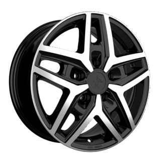 Keskin-Tuning KT C1-5L Black Front Polish 6.5x16" 5x118 ET66 keskireikä:71.1