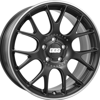 BBS CH-R Dull Black / Polished 8.5x19" 5x112 ET32 keskireikä:82.0