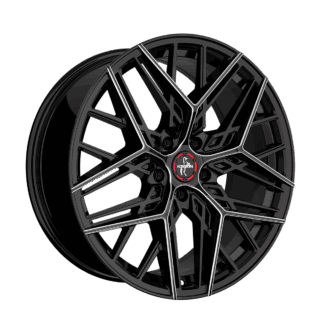Keskin-Tuning KT25 Black Secret Diamond 8.5x19" 5x112 ET45 keskireikä:66.6