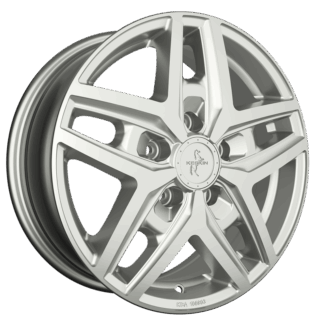 Keskin-Tuning KT C1-5L Silver Painted 6.5x16" 5x130 ET66 keskireikä:78.1
