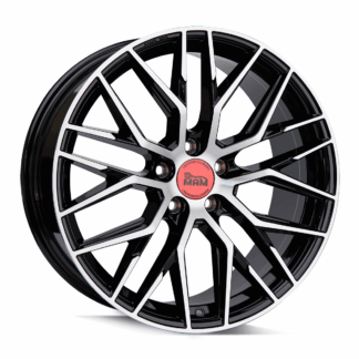 MAM RS4 Black Front Polish 7.0x16" 5x120 ET35 keskireikä:72.6