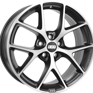 BBS SR Anthracite Dark / Polished 8.0x18" 5x112 ET45 keskireikä:82.0