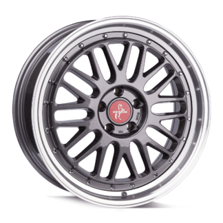 Keskin-Tuning KT22 Titan Grey Lip Polish 8.0x18" 5x100 ET30 keskireikä:57.1