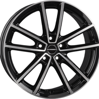 Borbet W Gloss Black / Polished 8.0x20" 5x114 ET36 keskireikä:72.5